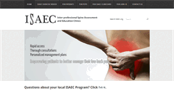 Desktop Screenshot of isaec.org